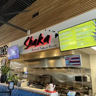 the interior of the restaurant