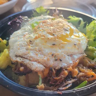 Hawaiian bibimbap