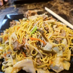 Dinner @Shaka Ramen -Aiea-; 10/2/2024. I Ordered Yakisoba w/Beef. Great Service here!