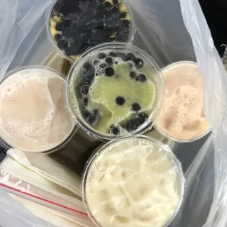 Green Jasmine Milk Tea