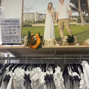 Hawaiian wedding dress