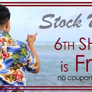 Get the best Aloha shirts made in Hawaii, one for FREE. Visit shakatime.com and be amazed with the selection