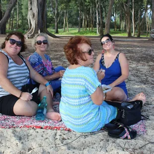 Enjoying a picnic lunch of local treats on our Private Custom Tour.