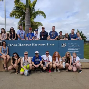 Our ukulele playing friends from Nebraska at Pearl Harbor.