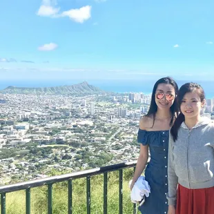 Puu Ualakaa State Park overlooking Honolulu.