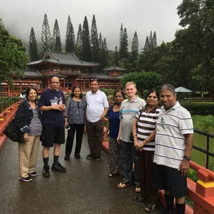 Byodo-in Temple visit.