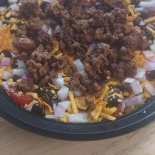 Taco rice bowl