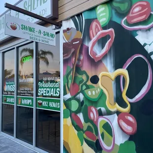 Outside of restaurant
