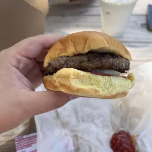 Bison burger