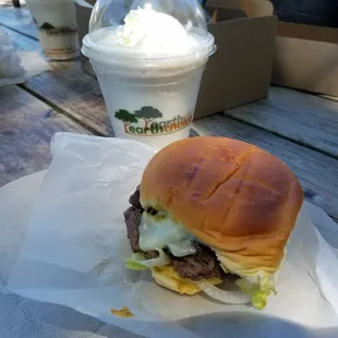 Green Chili Burger