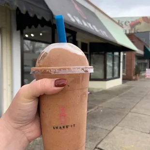 Strawberry Frappuccino shake