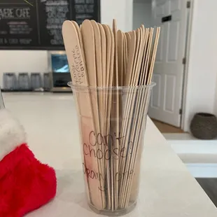 Indecisive? Let the sticks pick for you