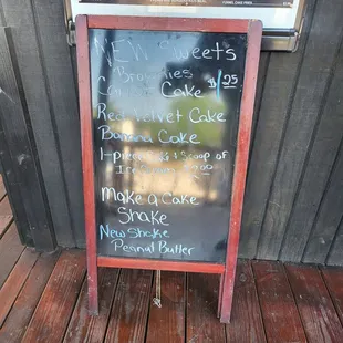 One sign