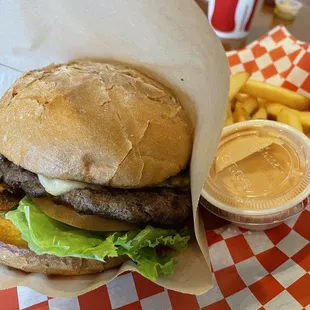 Mushroom burger