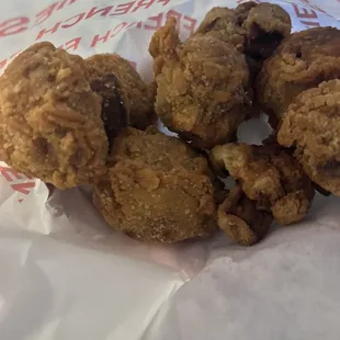 Home made Fried Mushrooms