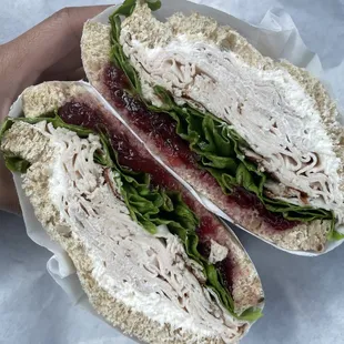 Turkey Cranberry Sandwich