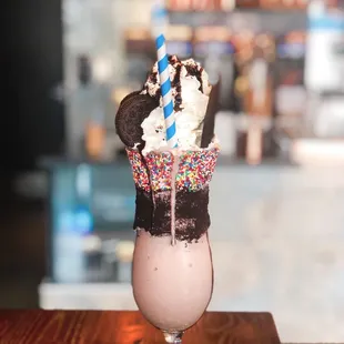 Oreo Shake with all the hype