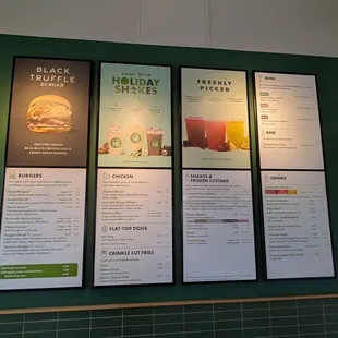 Menus