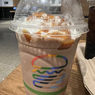 Chocolate Salted Caramel Shake