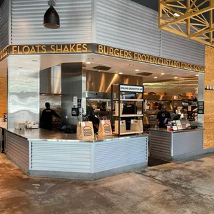 Food Pick up counter