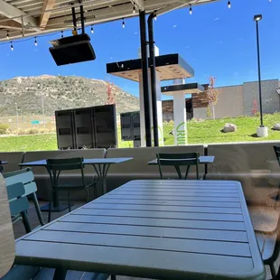 Patio seating