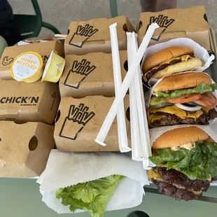 burgers, food, burger