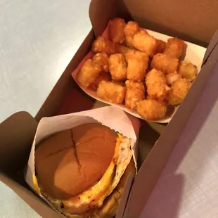 Breakfast before my flight