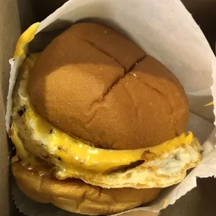 Two Egg &amp; Cheese Sandwich