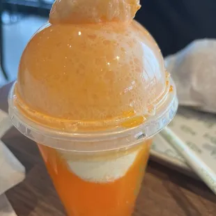 Creamsicle Float