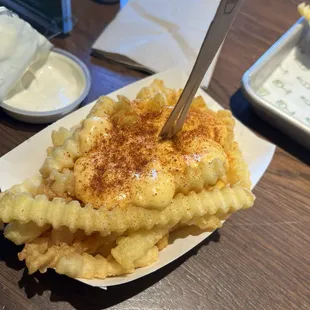 Korean spicy Spicy Korean BBQ Cheese Fries