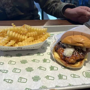 Korean Style Fried Chicken Sandwich