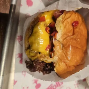 Smoke shack sandwich