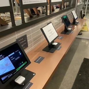 All four kiosks down. Two marked