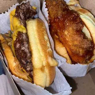 burgers, food