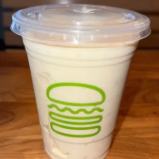 Oreo funnel cake shake - without Oreo (my custom order)