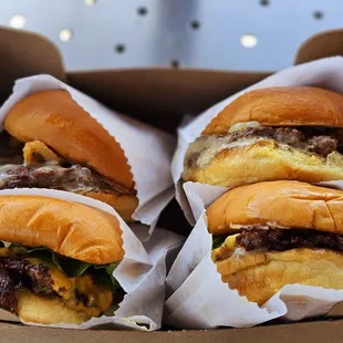 ShackBurger and White Truffle Burger