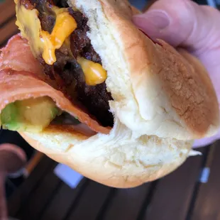 Clever folded bun is easy to eat