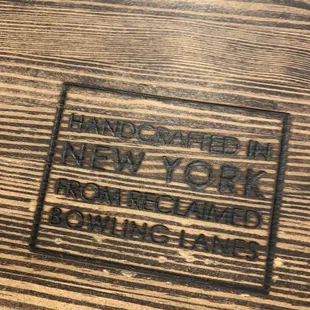 Their tables are oddly specific.
