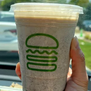 Cookies and Creme milkshake