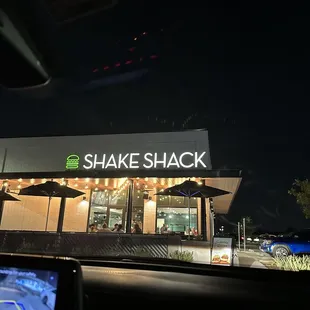 the outside of the shake shack