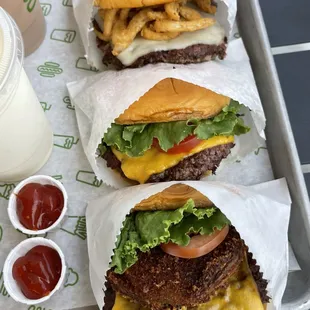 Shack Stack ShackBurger White Truffle Burger