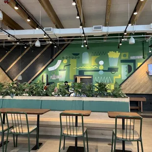 interior, salads