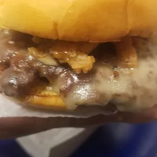Apr 2023 white truffle cheeseburger