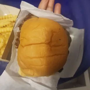 Apr 2023 white truffle burger