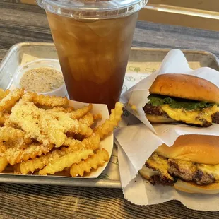 Parmesan Garlic Fries with Black Truffle Sauce