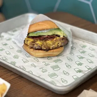 Avocado Bacon Burger