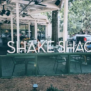 the outside of shake shack