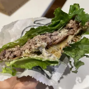 Black truffle Hamburger protein style