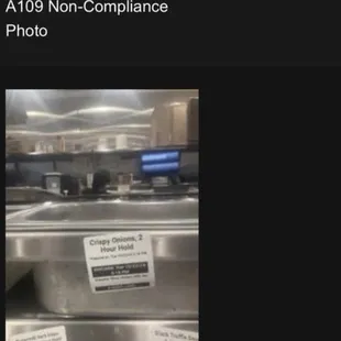 Proof serving expired food!