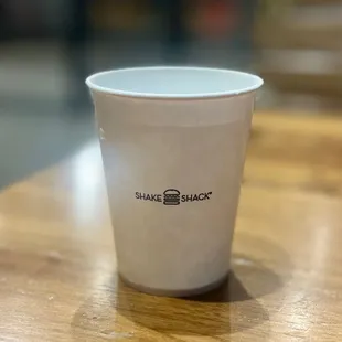 a cup of coffee on a table